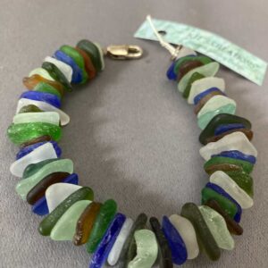 Sea Glass Bracelet by Kathleen Picard